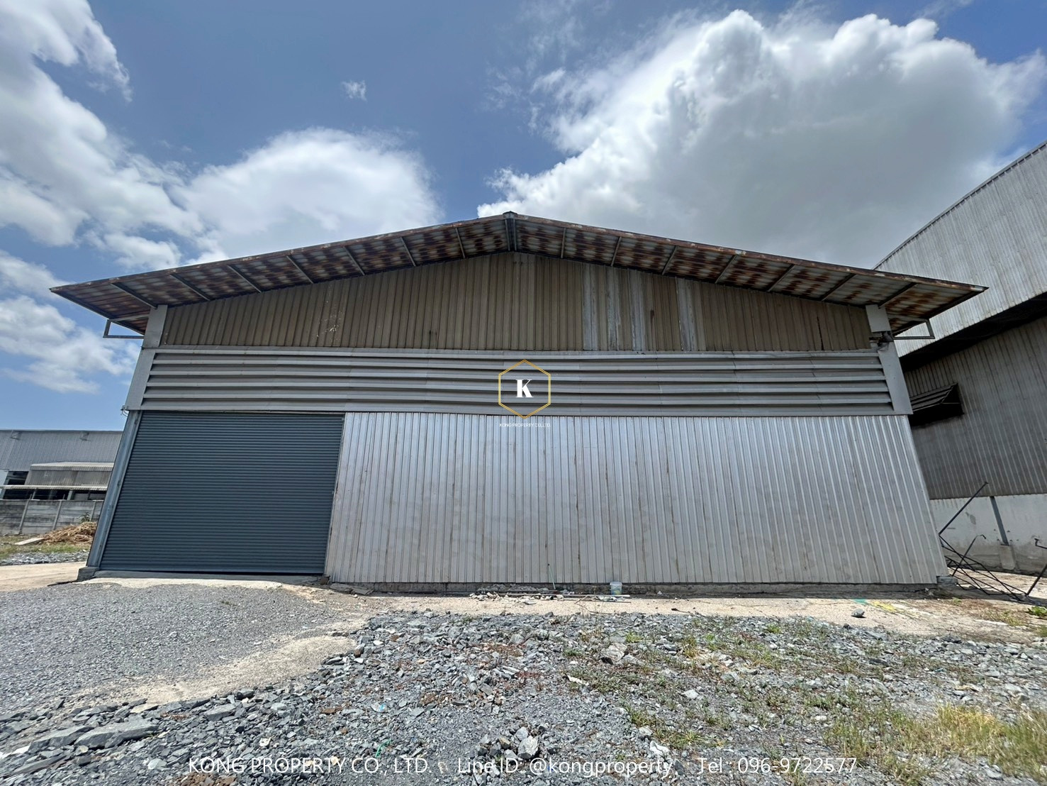 Warehouse for rent, Phutthamonthon Sai 4 - 5, Rai Khing, Sam Phran, Nakhon Pathom, size 500 sq m. Warehouse for rent, Phutthamonthon Sai 4 - 5, Rai Khing, Sam Phran, Nakhon Pathom, size 500 sq m.