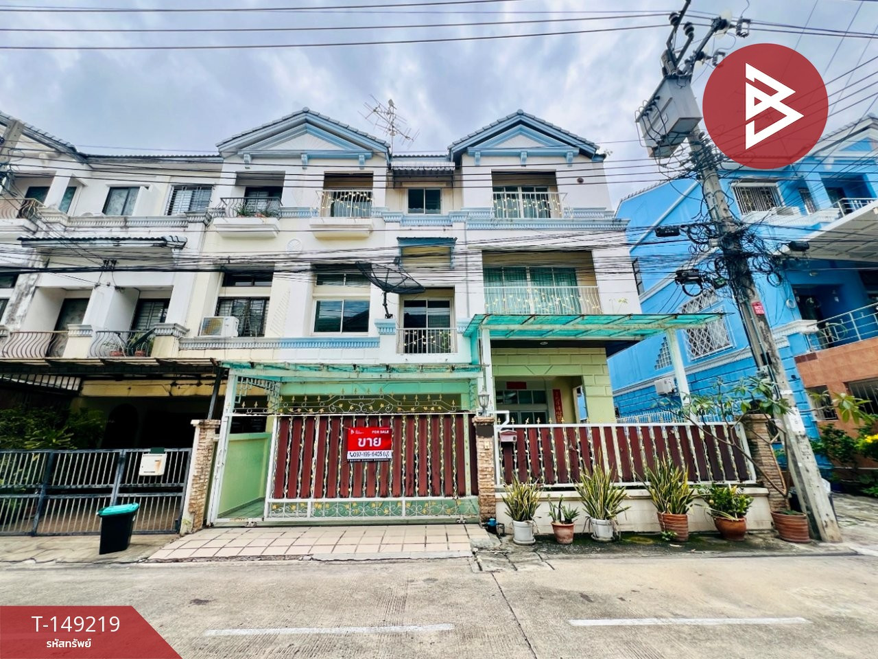 Townhouse for sale Baan Klang Muang Project Ratchada-Mengjai (Baan Klang Muang Ratchada-Mengjai) Bangkok