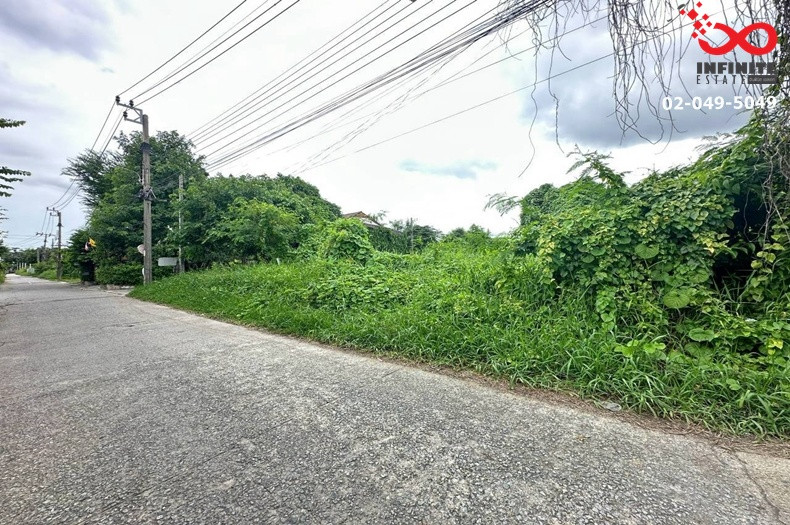 Land for sale, Sukhumvit 77 Srinakarin Soi On Nut 66, corner plot 110 sq m., suitable for building a house. Near the Yellow Line – รูปที่ 3