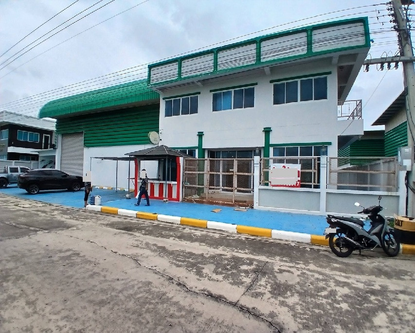 For Rent Warehouse, factory with office/land area 206 square wah/warehouse area 900 square meters/location Klong 11, Thanyaburi, Pathum Thani/in Eksin Factory Project/big car accessible – รูปที่ 2