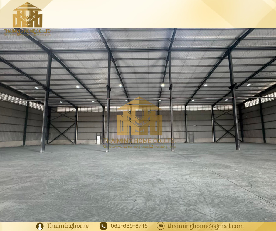 For rent: factory, warehouse with office, Bang Bo, Bang Sao Thong, Samut Prakan, 1,000 sq m, yellow area (TW8-27226) – รูปที่ 2