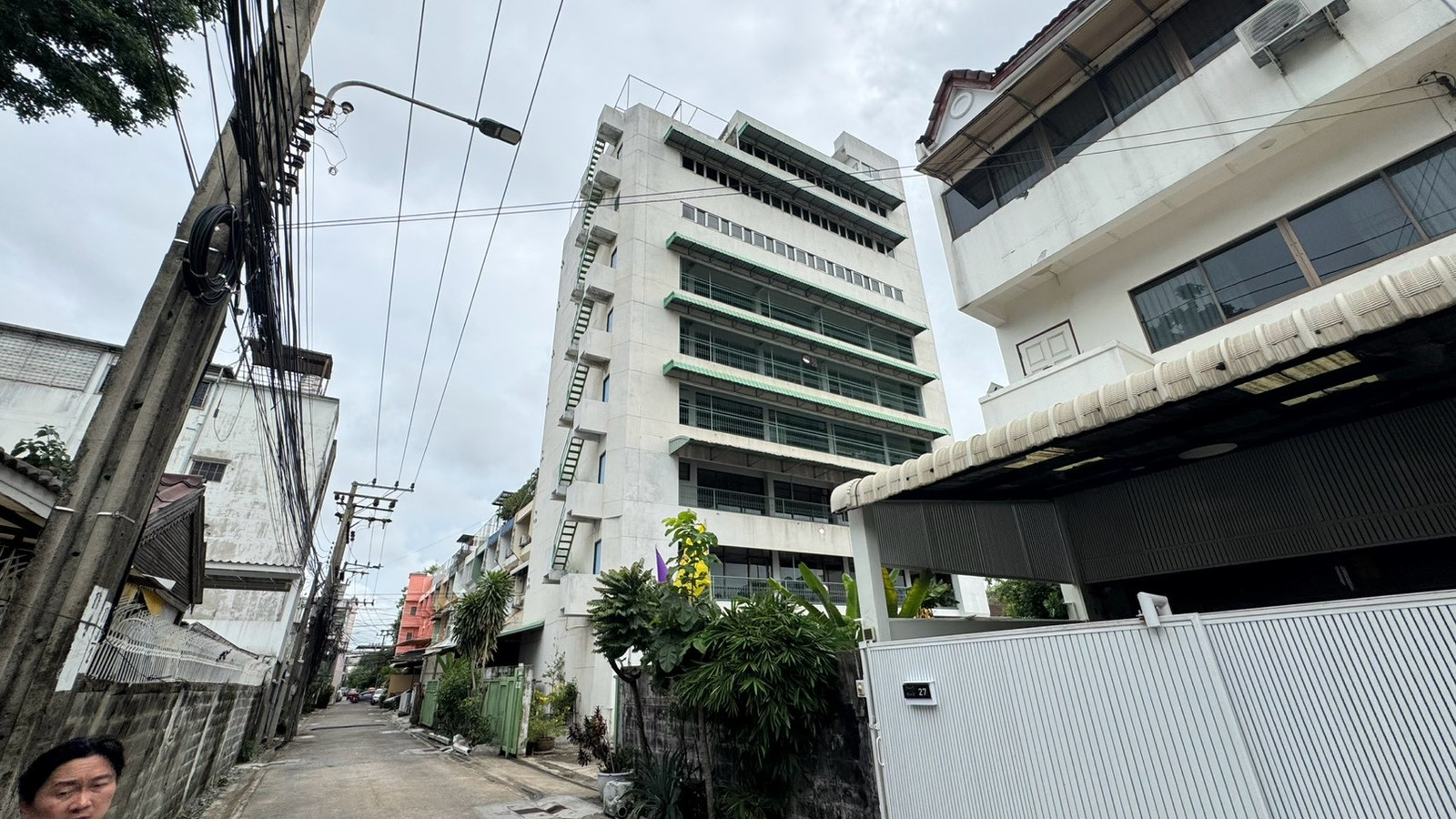 Office building for sale, 8 floors + 1 rooftop room, Sukhumvit 101/1 Wachiratham 33, area 498 sq m, parking for 30 cars, has an elevator. – รูปที่ 2