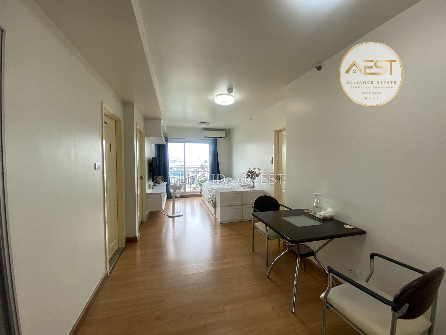 🔥Rare Item🔥 Condo for sale Supalai Veranda Ratchavipha-Prachachuen, 2 bedrooms, 2 bathrooms, corner room, swimming pool view. With furniture You can drag your bags in and move in.