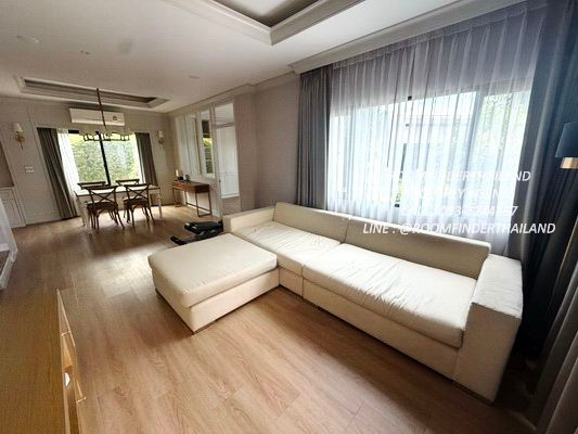 [ให้เช่า] หมู่บ้าน เซนโทร บางนา กม.7 / 4 ห้องนอน 3 ห้องน้ำ / 65 ตรว. 180 ตรม. **65,000** บ้านเดี่ยวหลังมุมตกแต่งสวย เฟอร์นิเจอร์และเครื่องใช้ไฟฟ้าครบชุด โลเคชั่นดี เดินทางสะดวก พร้อมเข้าอยู่ ใกล้ห้างเมกาบางนา – รูปที่ 3