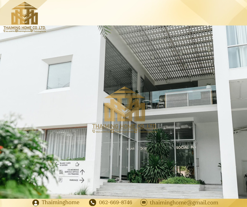 Office building for rent, 2 floors, 1,200 sq m, parking for more than 30 cars, Srinakarin, Bangna, near the BTS (TO8-3226) Office building for rent, 2 floors, 1,200 sq m, parking for more than 30 cars, Srinakarin, Bangna, near the BTS (TO8-3226)