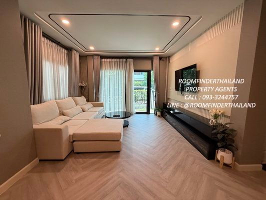 [ให้เช่า] หมู่บ้าน เซนโทร พระราม 2 - พุทธบูชา / 4 ห้องนอน 5 ห้องน้ำ / 62 ตรว. 200 ตรม. **55,000** บ้านเดี่ยวตกแต่งสวยหรู เฟอร์นิเจอร์และเครื่องใช้ไฟฟ้าครบชุด เดินทางสะดวก เข้าออกได้หลายทาง สังคมดี พร้อมเข้าอยู่ ใกล้ห้างเซนทรัลพลาซ่าพระราม 2 – รูปที่ 2