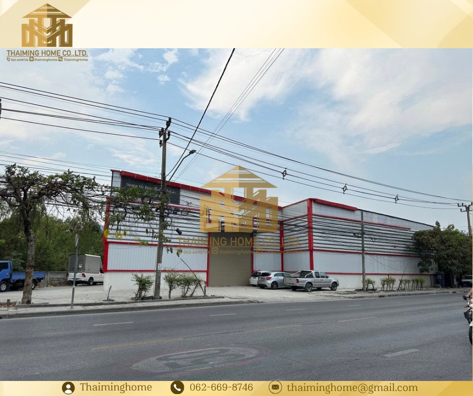 โกดังให้เช่า ติดถนนสุขา5 ทะลุสายไหม  ขนาด 300 ตรม. (TW4-27126)