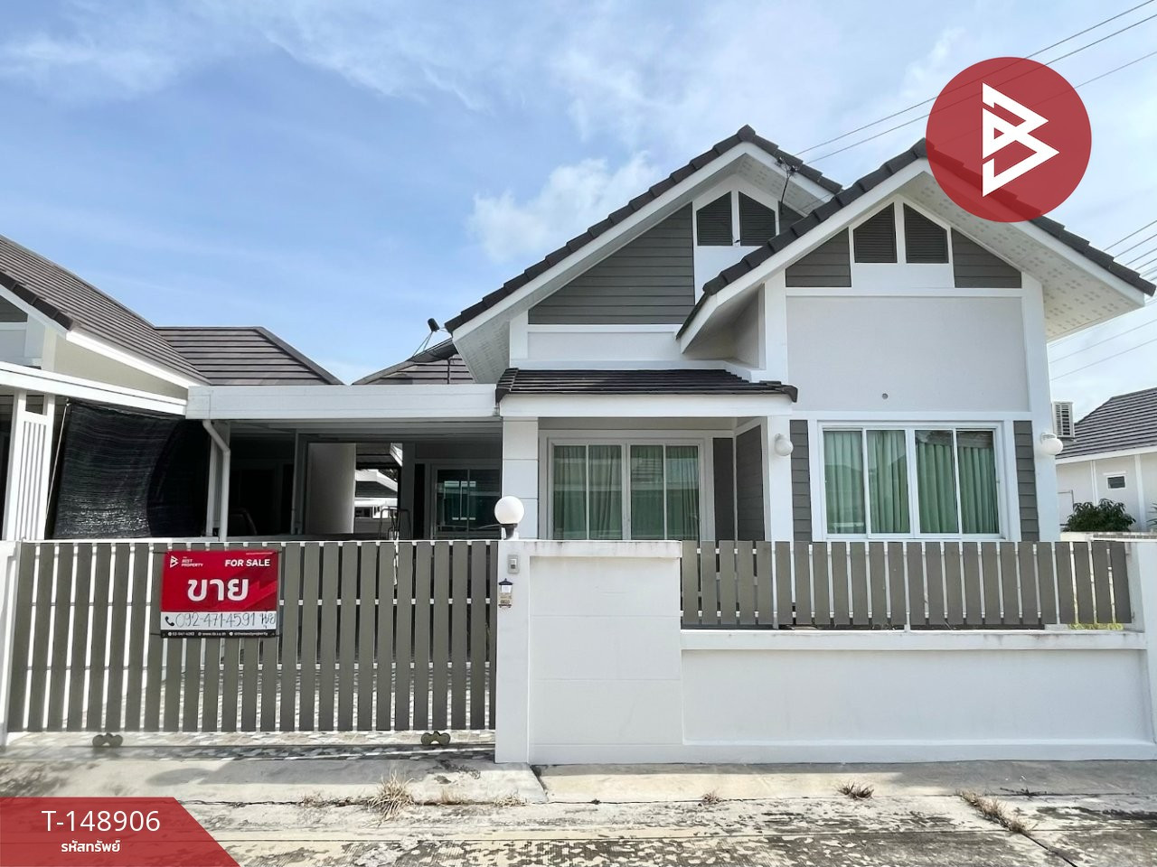 Single house for sale Baan Yusabuy Klong Om Kaew Phase 2 Project, Phan Thong, Chonburi Single house for sale Baan Yusabuy Klong Om Kaew Phase 2 Project, Phan Thong, Chonburi