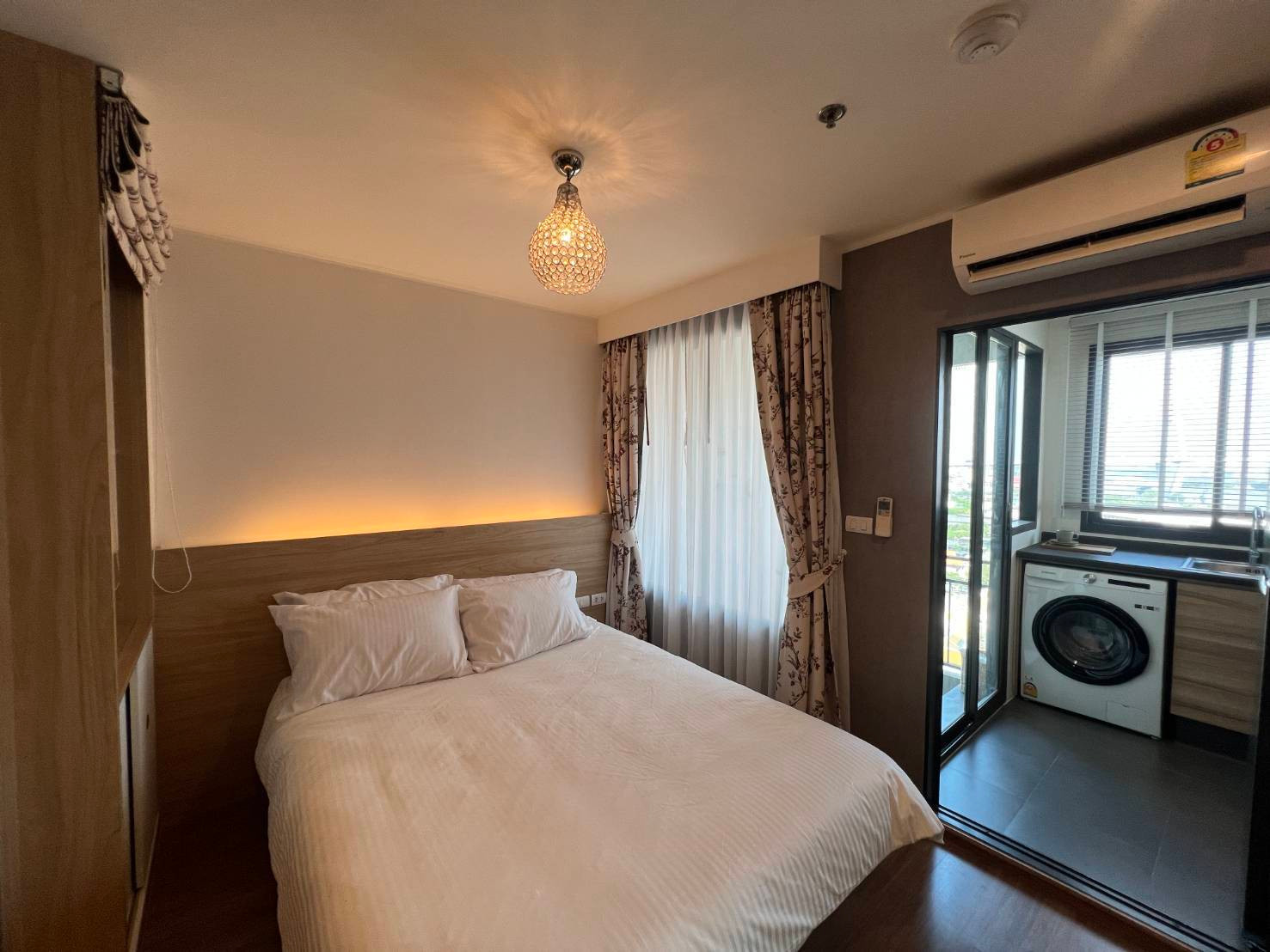 FOR Rent 1  Bed ริมแม่น้ำ พร้อมเฟอร์ตกแต่ง ยู ดีไลท์ เรสซิเดนซ์ รีเวอร์ฟร้อนท์ พระราม 3 วิวแม่น้ำเจ้าพระยา – รูปที่ 3