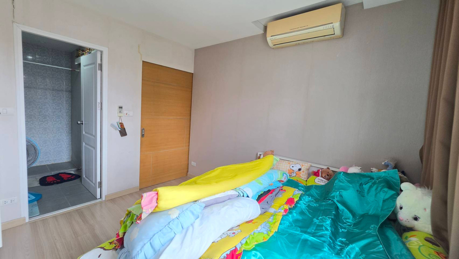 For rent, Maple Ratchada 19, 8th floor, corner room, fully furnished. – รูปที่ 3