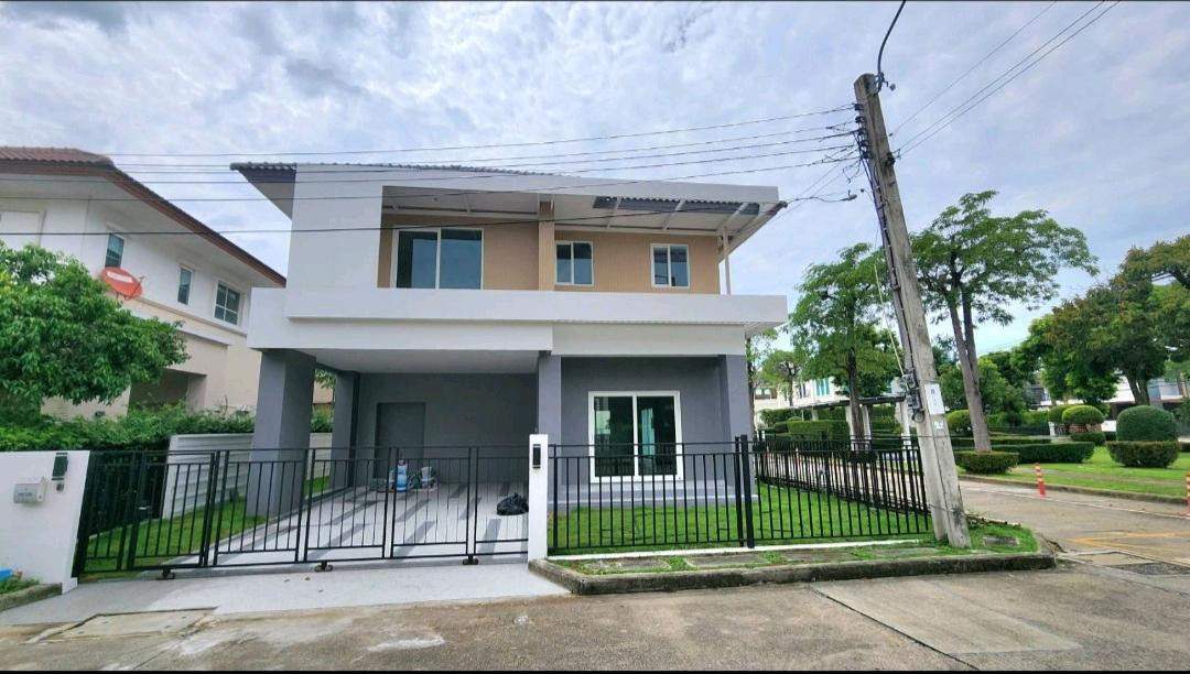 🔥Single house for sale, Thara Village, Ratchaphruek-Pinklao, corner house, area 57 sq m. 🔥Single house for sale, Thara Village, Ratchaphruek-Pinklao, corner house, area 57 sq m.