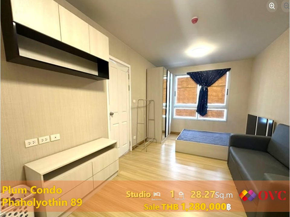 Ready for Sale with Tenant @ Plum Condo Phaholyothin 89