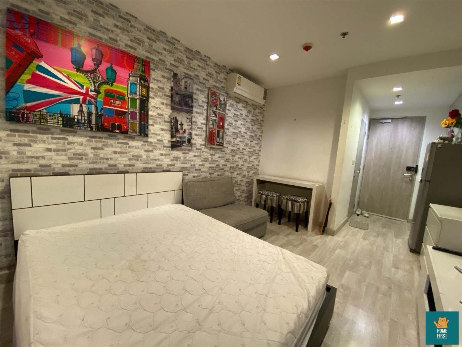 Ideo mobi Rama 9, fully furnished, 22 sq m., 13,500 baht