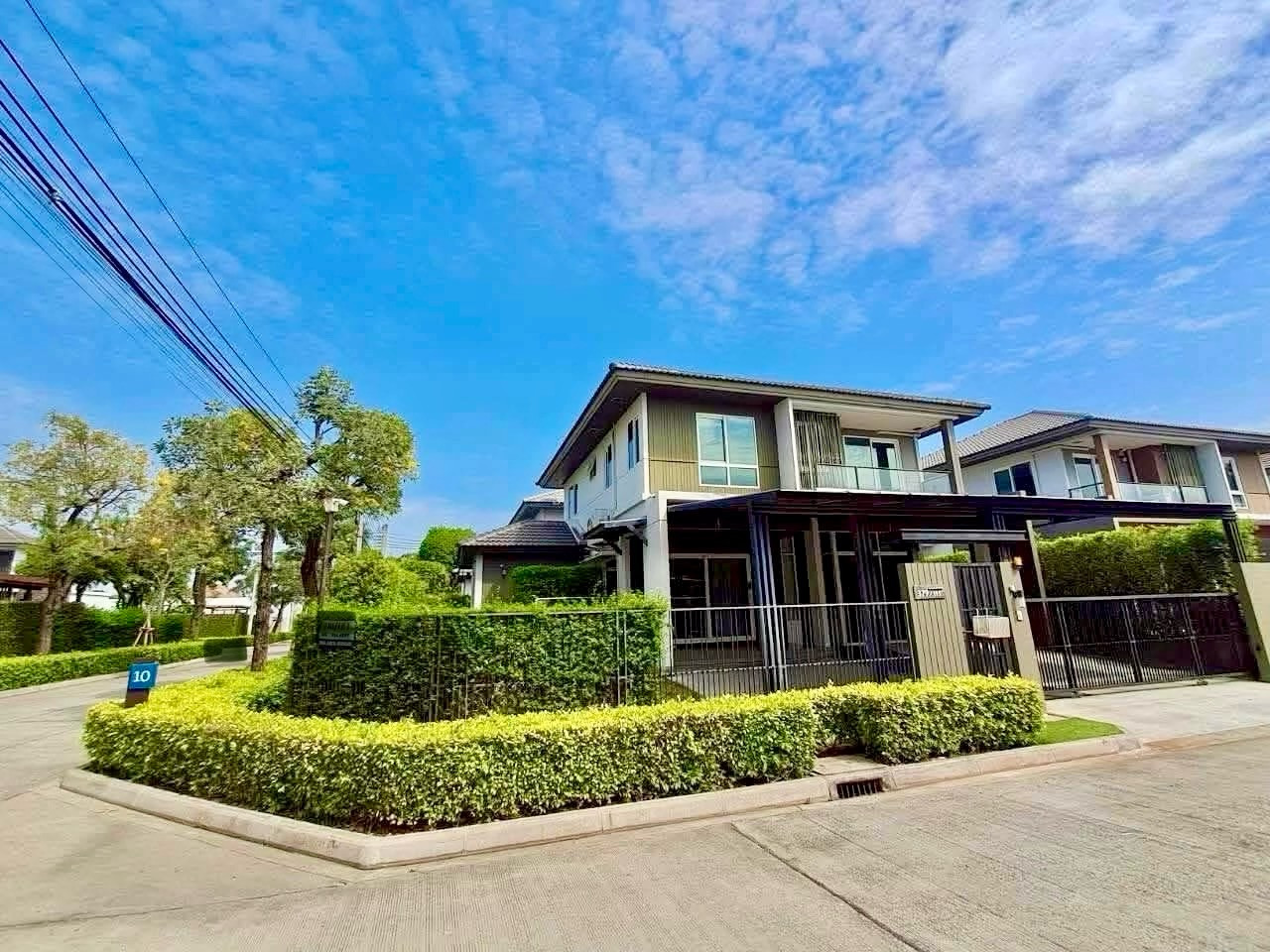 🔥🏡 Corner detached house, 5 bedrooms | large area | private 📍 Manthana Kanlapaphruek-Wongwaen