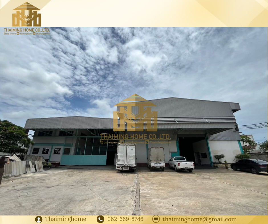 Factory for sale, warehouse, 3 rai, 2 ngan, 89 sq m, purple area with leaves, Suksawat, Phra Samut Chedi, Samut Prakan (TW8-26326)