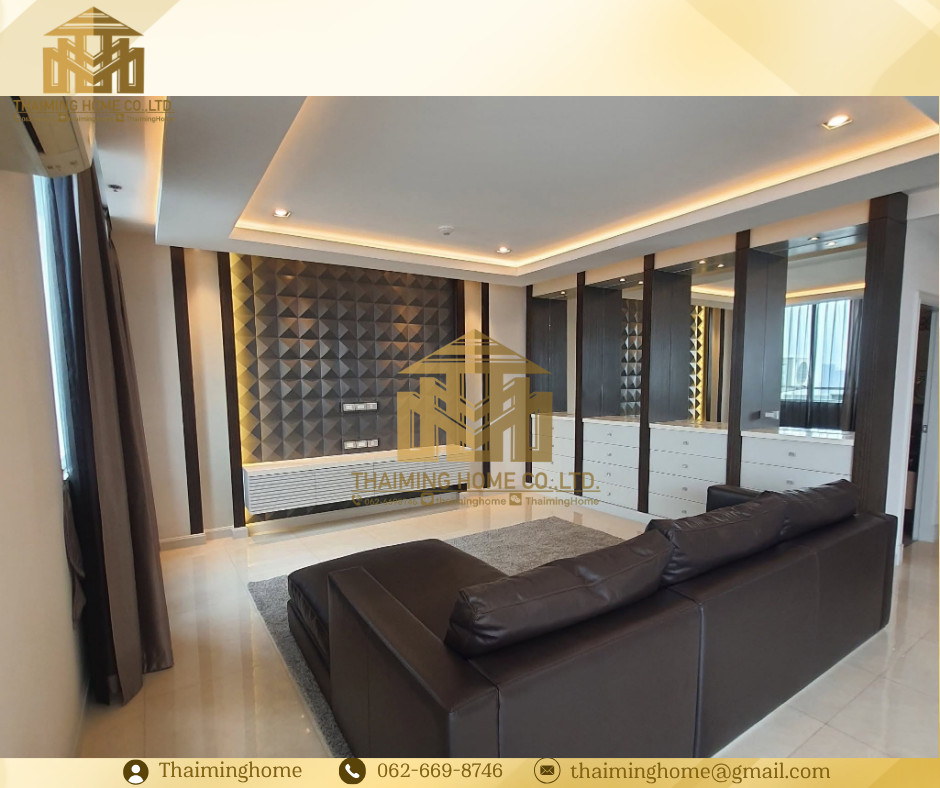 ให้เช่า Penthouse Duplex หรู กว่า300ตรม 3นอน 4น้ำ ศรีนครินทร์ บางกะปิ หัวหมาก (TC8-1126) – รูปที่ 3