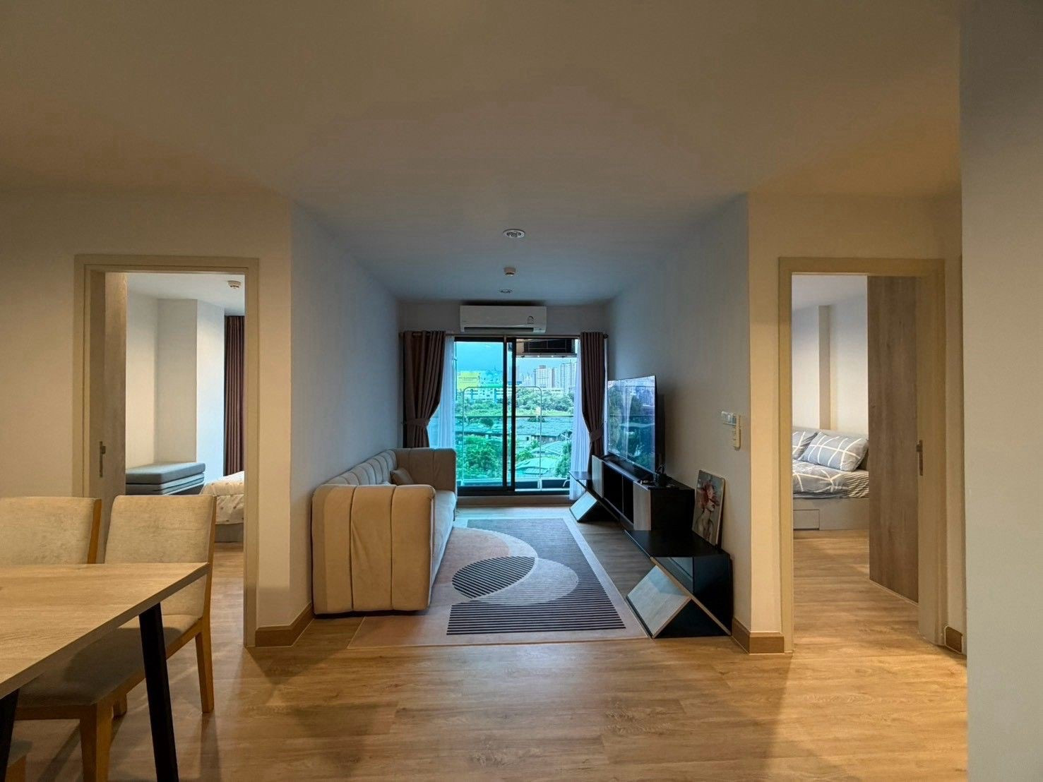 🔥For rent The Excel Hideaway Sukhumvit 50 near BTS On Nut, 2 bedrooms, 2 bathrooms (pets not allowed)🔥