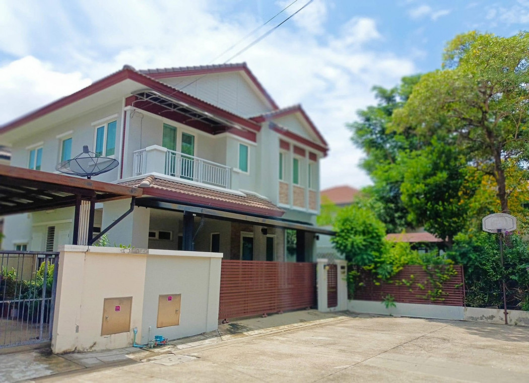 ขายบ้านเดี่ยว 2 ชั้น มัณฑนา-บางนา กม.13 พร้อมเฟอร์  ใกล้ตลาดกิ่งแก้ว ขนาด 61 ตรว – รูปที่ 2