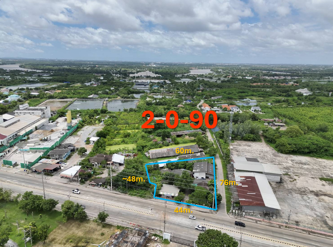 ขาย ที่ดินแปลงสวย ทำเล “เมืองฉะเชิงเทรา” ติดถนนศุขประยูร 2-0-90 ขาย ที่ดินแปลงสวย ทำเล “เมืองฉะเชิงเทรา” ติดถนนศุขประยูร 2-0-90