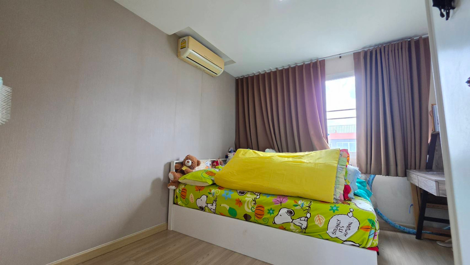 For rent, Maple Ratchada 19, 8th floor, corner room, fully furnished. – รูปที่ 2