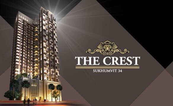 Condo The Crest Sukhumvit 34, Floor 27 Condo The Crest Sukhumvit 34, Floor 27