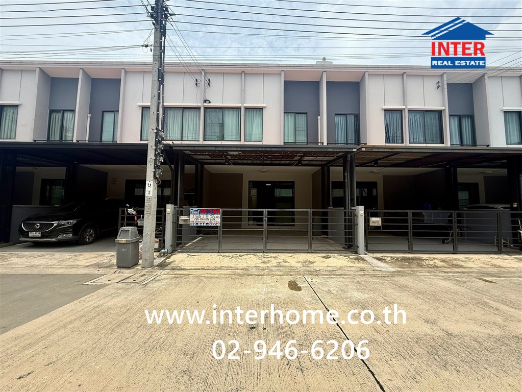 ทาวน์เฮ้าส์ 2 ชั้น 17.5 ตร.ว. หมู่บ้านพลีโน่ ดอนเมือง-สรงประภา ซอยสรงประภา30 ถนนวิภาวดีรังสิต ถนนสรงประภา เขตดอนเมือง กรุงเทพมหานคร 