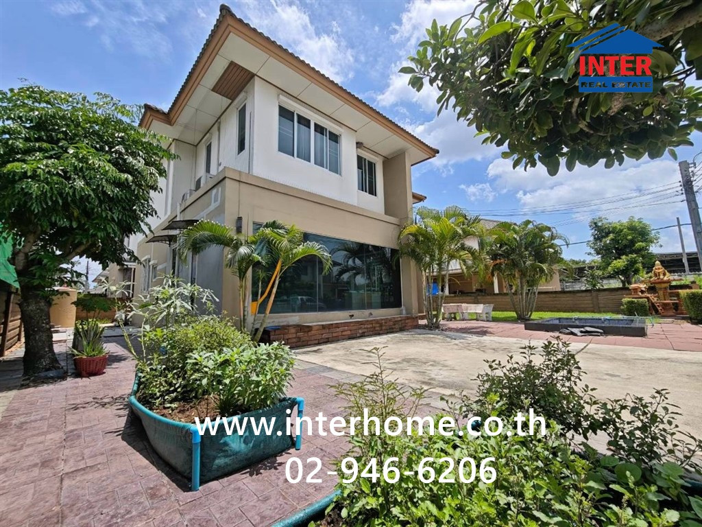 บ้านเดี่ยว 2 ชั้น 107.6 ตร.ว. หมู่บ้านฮาบิเทีย ปัญญาอินทรา 1 ซอย10 (ซอยเลียบคลอง 2) ถนนซาฟารีเวิลดิ์ ถนนปัญญาอินทรา เขตคลองสามวา กรุงเทพมหานคร  – รูปที่ 3