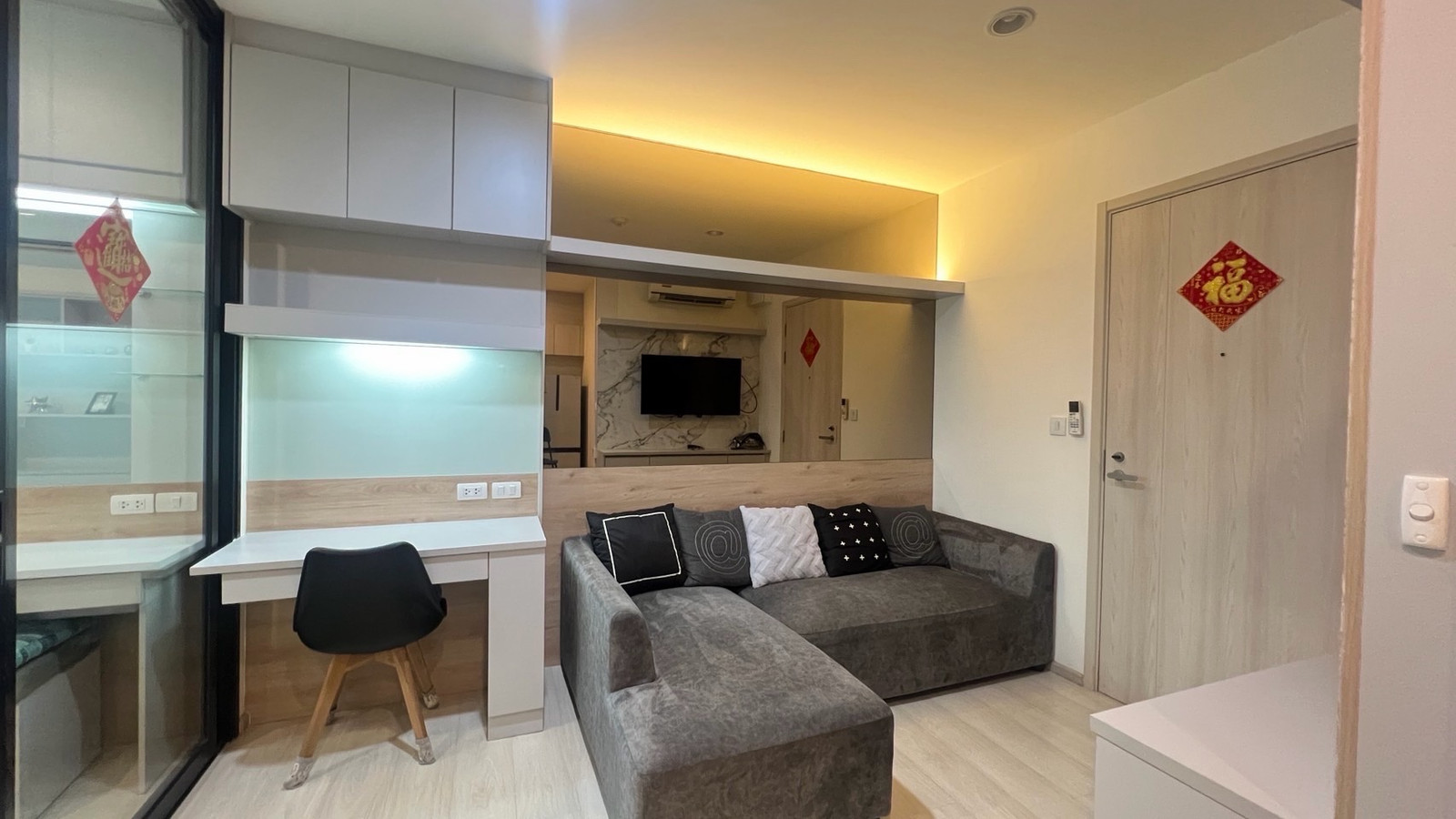 For rent ⭐️Life asoke   🛌1 bed plus ปรับเป็น 2 นอนได้ – รูปที่ 3