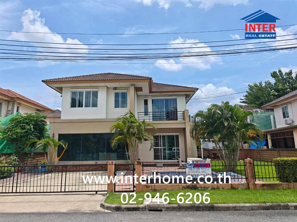 บ้านเดี่ยว 2 ชั้น 107.6 ตร.ว. หมู่บ้านฮาบิเทีย ปัญญาอินทรา 1 ซอย10 (ซอยเลียบคลอง 2) ถนนซาฟารีเวิลดิ์ ถนนปัญญาอินทรา เขตคลองสามวา กรุงเทพมหานคร  – รูปที่ 2