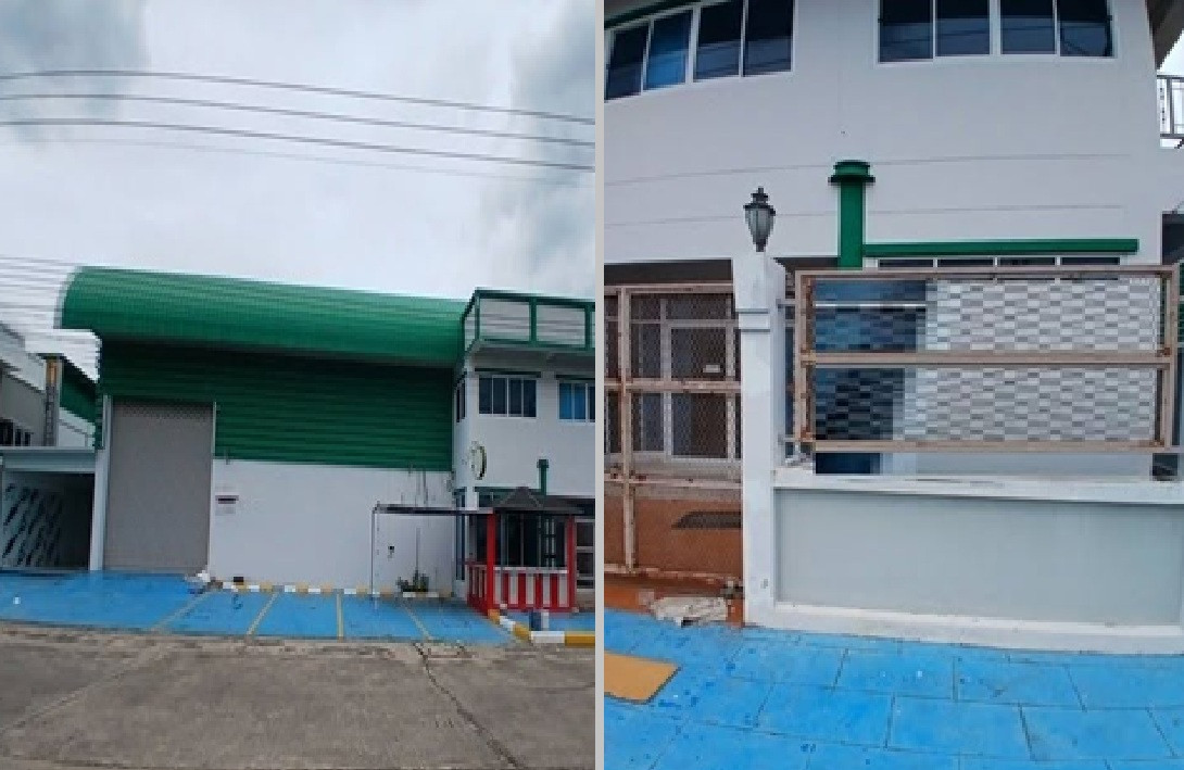 For Rent Warehouse, factory with office/land area 206 square wah/warehouse area 900 square meters/location Klong 11, Thanyaburi, Pathum Thani/in Eksin Factory Project/big car accessible – รูปที่ 4