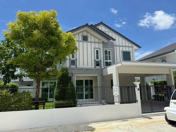 SH 1252 ให้เช่า บ้านเดี่ยว หมู่บ้าน วิลลาจจิโอ 3 ศรีนครินทร์-บางนา Villaggio 3 Srinakarin-Bangna #บ้านเช่าใกล้เมกาบางนา #บ้านเช่าพร้อมอยู่ 