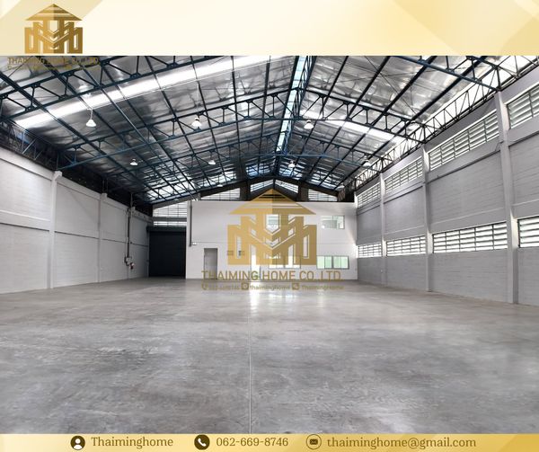 ให้เช่าโกดัง/โรงงาน/คลังสินค้า พื้นที่สีส้ม 684ตรม บางนา กม16 ใกล้สนามบินสุวรรณภูมิ(TW8-26926)