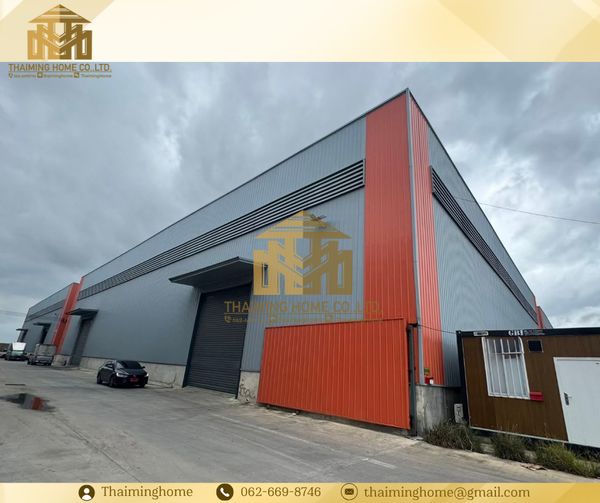 For rent/factory/warehouse with office, Bang Bo, Bang Sao Thong, Samut Prakan, 5,670 sq m., yellow area (TW8-26526)