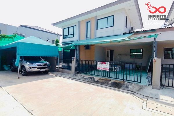 Semi-detached house for sale, Casa Ville Pinklao-Si Rat, 35 sq m, 2 floors, Bang Kruai, Nonthaburi.