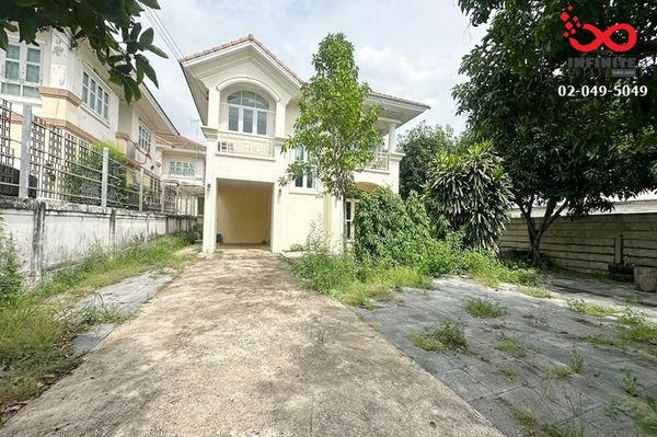 2-story detached house for sale, 115 sq m, Passorn Village 10, Suwinthawong Road, Nong Chok.