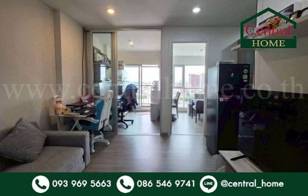 Condo for rent, The President Charan, good location, next to Fai Chai BTS station, very new room.