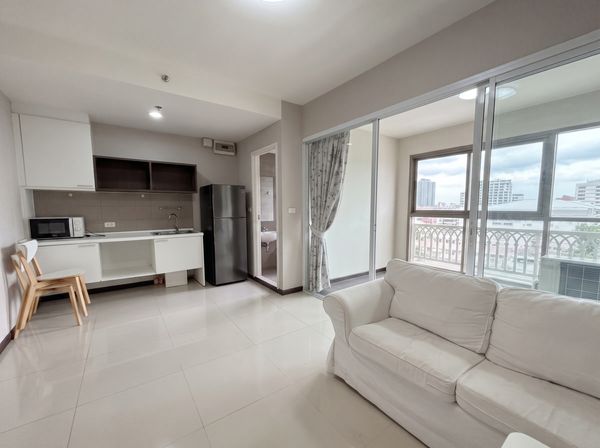 Room 30 sq m, fully furnished, best price in the project!!⭐Fuse Mobius Ramkhamhaeng-Klongtan