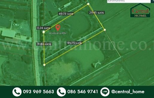 Empty land for rent, 1 rai, cheap price, good location, near tourist attractions, Kanchanaburi Province.