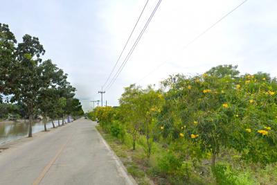 Land for sale on the main road, Soi Lam Luk Ka 97, size over 3 rai, near Rangsit - Nakhon Nayok Road, only 2.3 km. DD