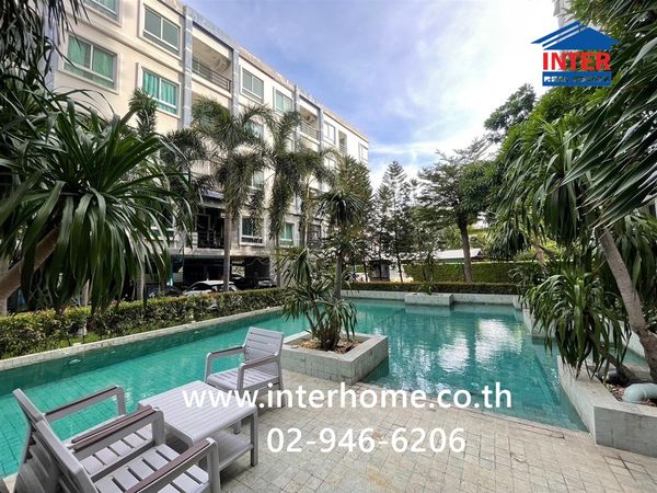 Condominium 37.54 sq m. Incio Seri Thai, Soi Seri Thai 10, Seri Thai Road, Ramkhamhaeng Road, Bueng Kum District, Bangkok.