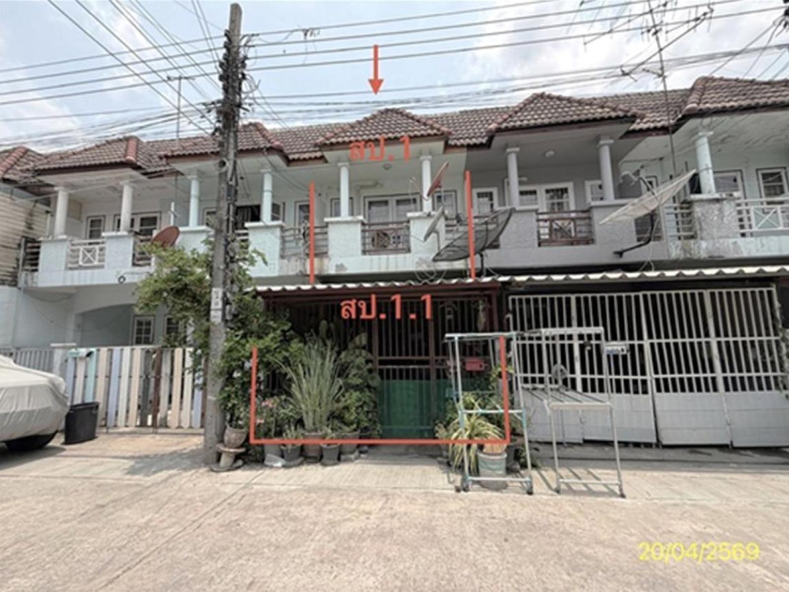ขายทาวน์เฮ้าส์/ทาวน์โฮม  พนาสนธิ์ 7 ทรายกองดิน เขต คลองสามวา กรุงเทพ CX-171302