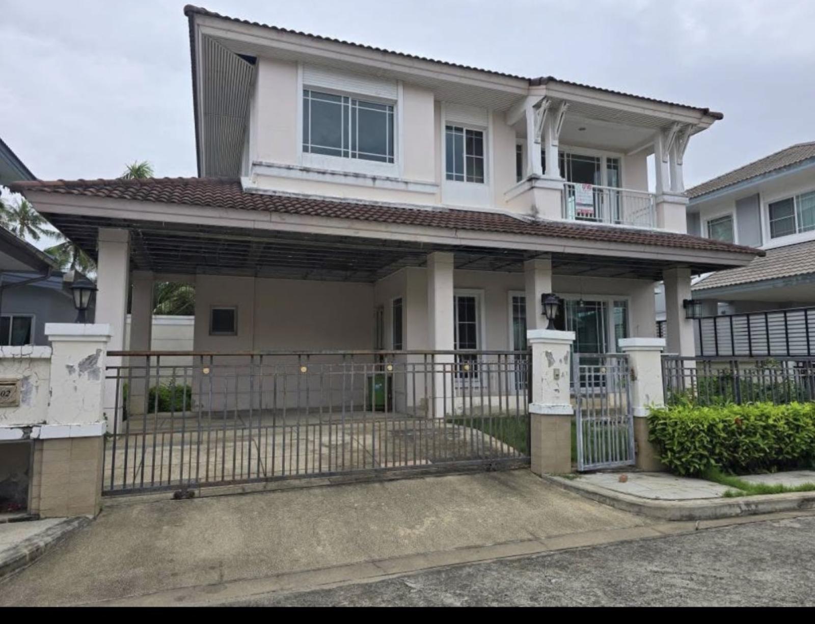 For Sale House , Nantawan Sathorn - Ratchaphruk , wide frontage , Bang Waek , Phasi Charoen , Bangkok , CX-170455