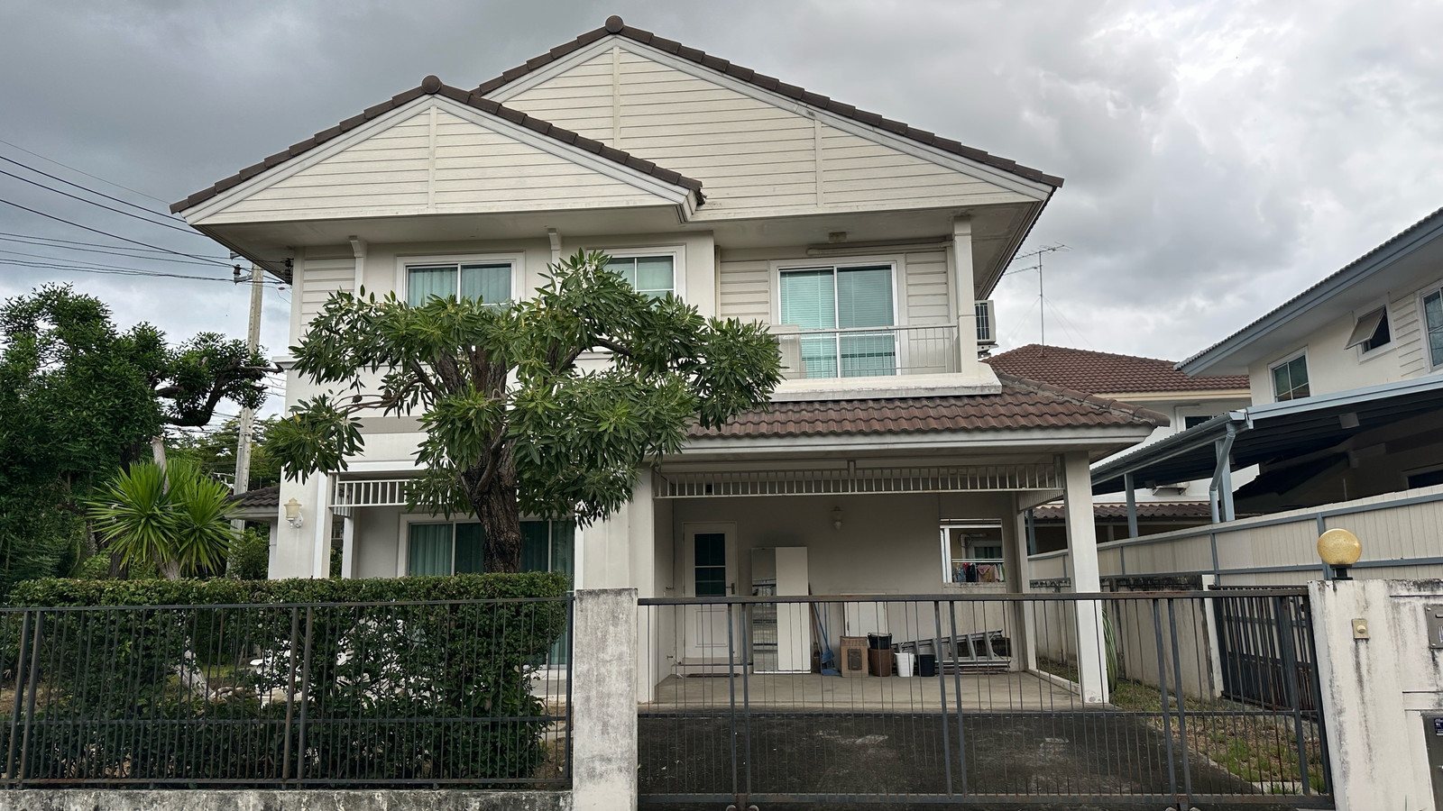 For rent, Chaiyaphruek Village, Bang Yai, single house near Westgate.