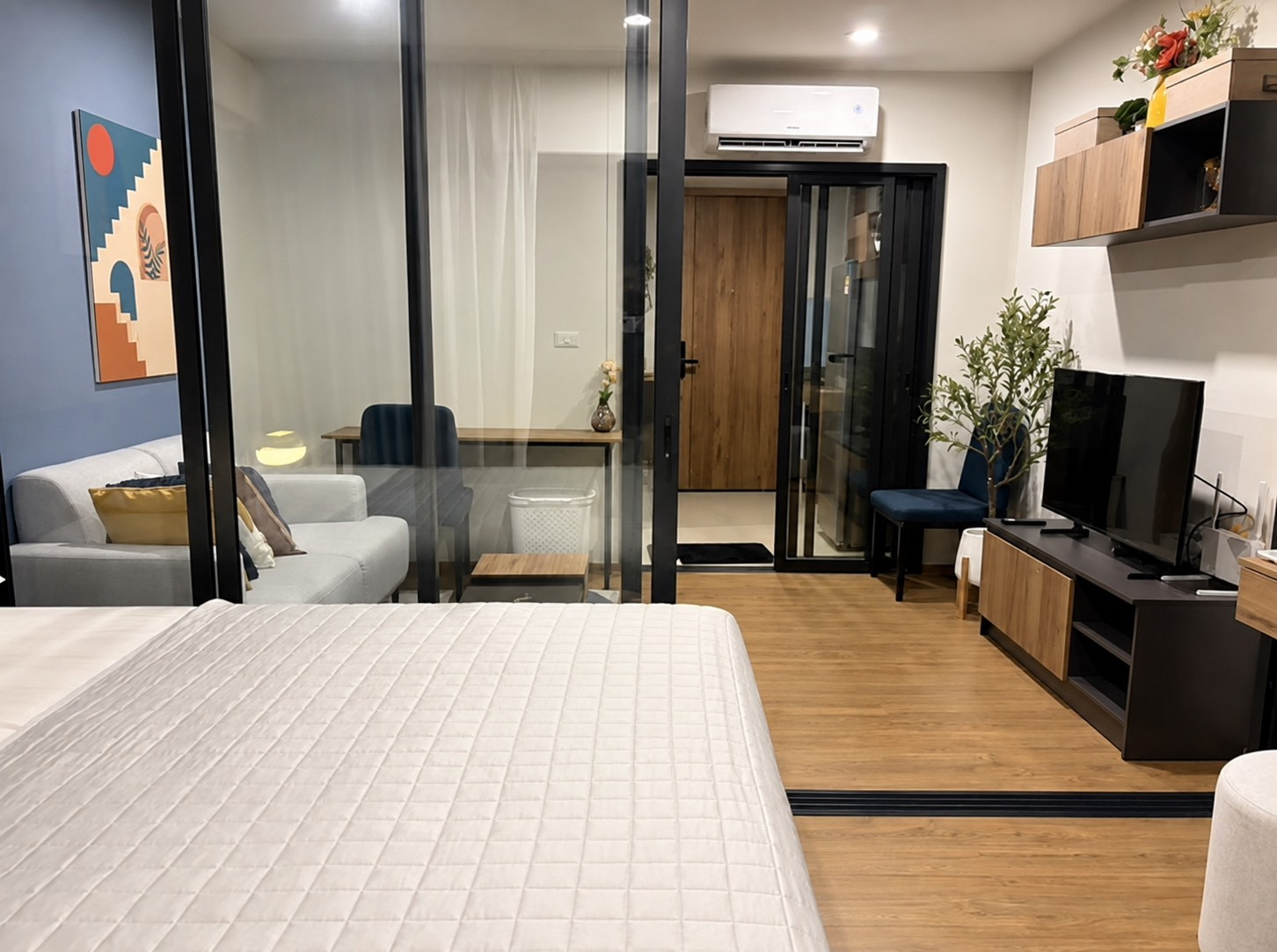 🏙️ ให้เช่า The Line Vibe คอนโดแต่งสวย พร้อมเข้าอยู่ ✨