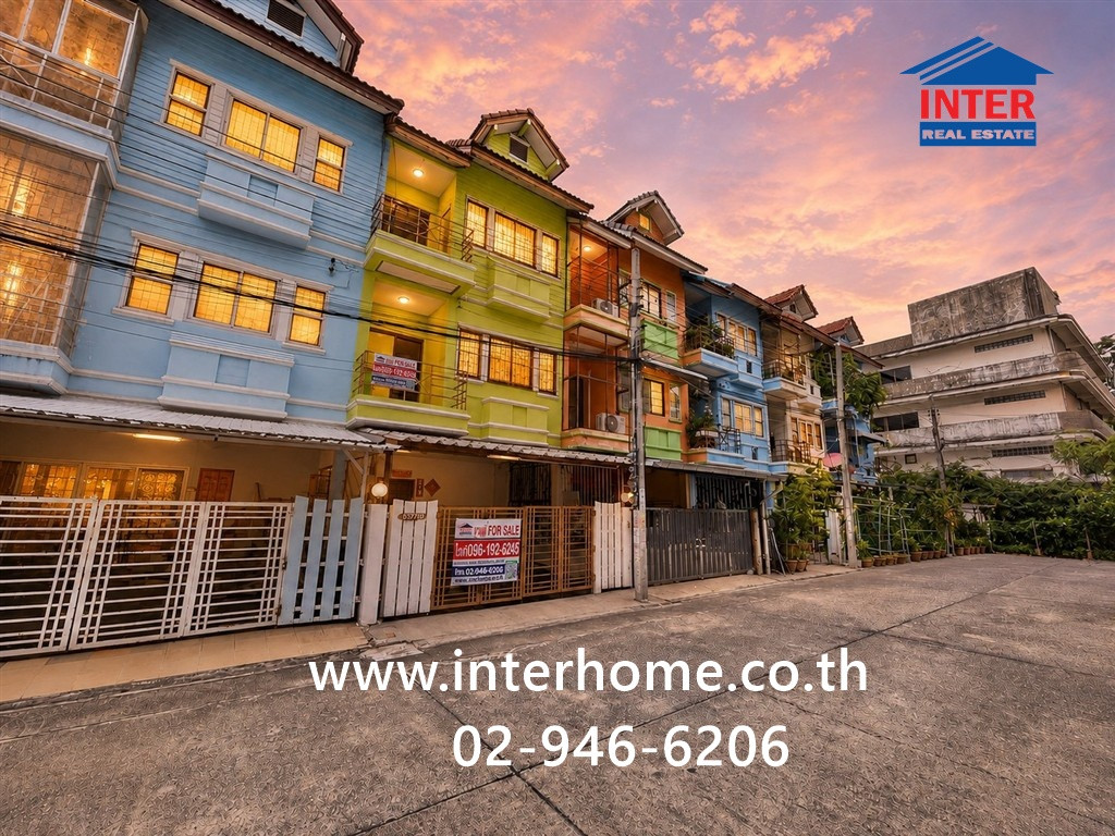 Townhome, 3 floors, 18.1 sq m, townhome near BTS Punnawithi, Soi Sukhumvit 101. (Soi Punnawithi 45) Sukhumvit Road, Wachiratham Sathit Road, Phra Khanong District, Bangkok – รูปที่ 2