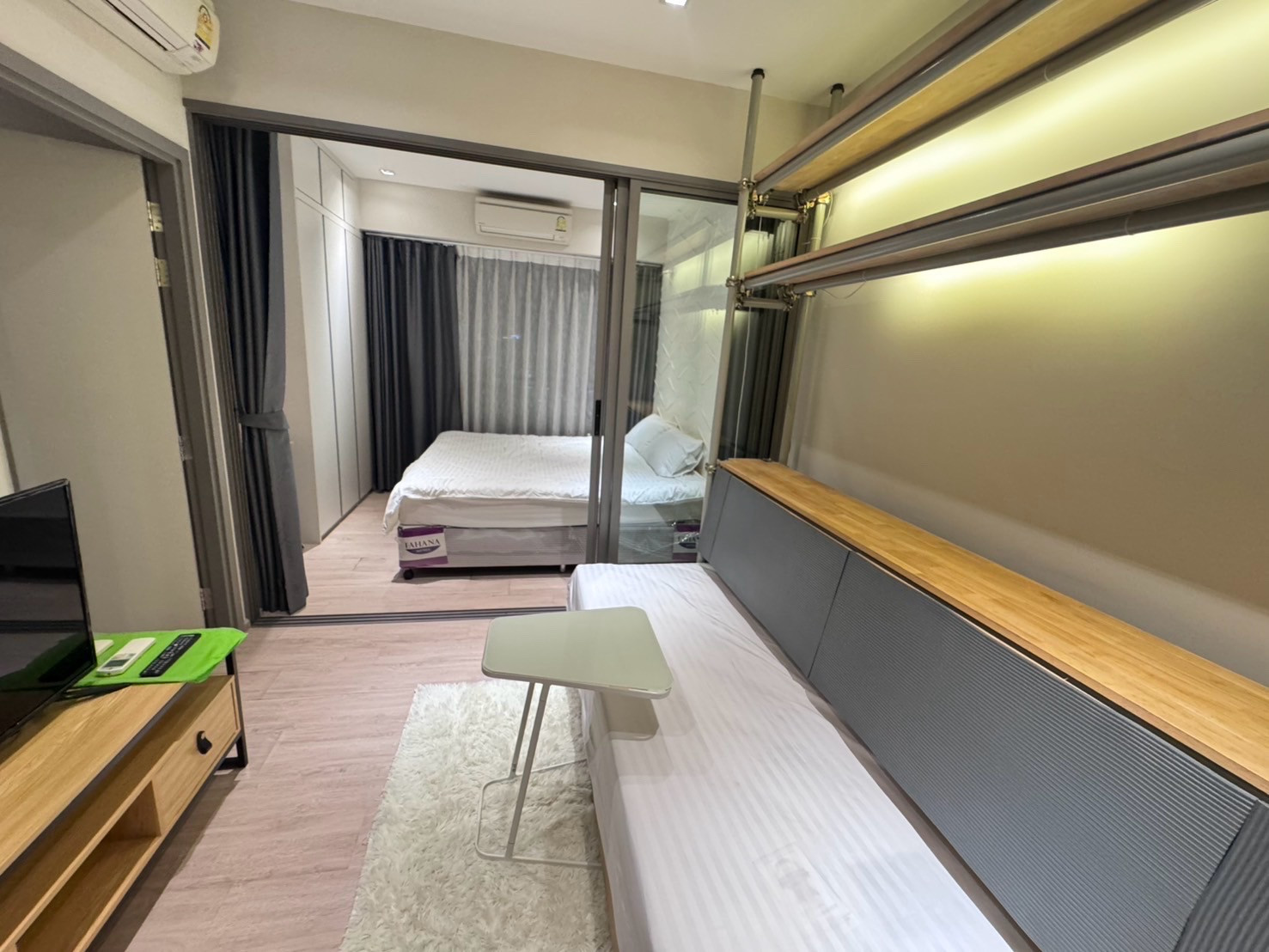 🚅W0204 Condo for rent Whizdom Ratchada-Tha Phra 📞Contact: 092-666-5617(Jadeite)