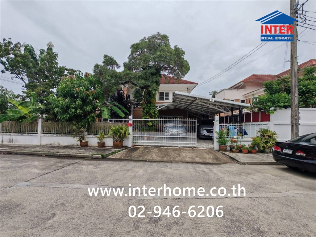 บ้านเดี่ยว 3 ชั้น 92.8 ตร.ว. หมู่บ้านลลิลอินเดอะพาร์ค ซอยวัชรพลซอย3 ถนนรามอินทรา ถนนวัชรพล เขตสายไหม กรุงเทพมหานคร  – รูปที่ 2