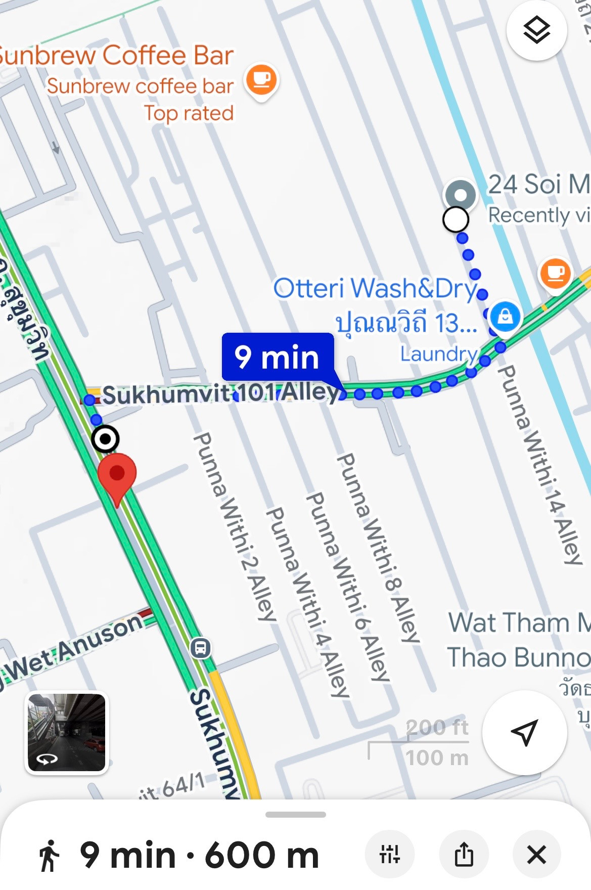 Land for sale, Sukhumvit 101, 600 meters from BTS. Land for sale, Sukhumvit 101, 600 meters from BTS.