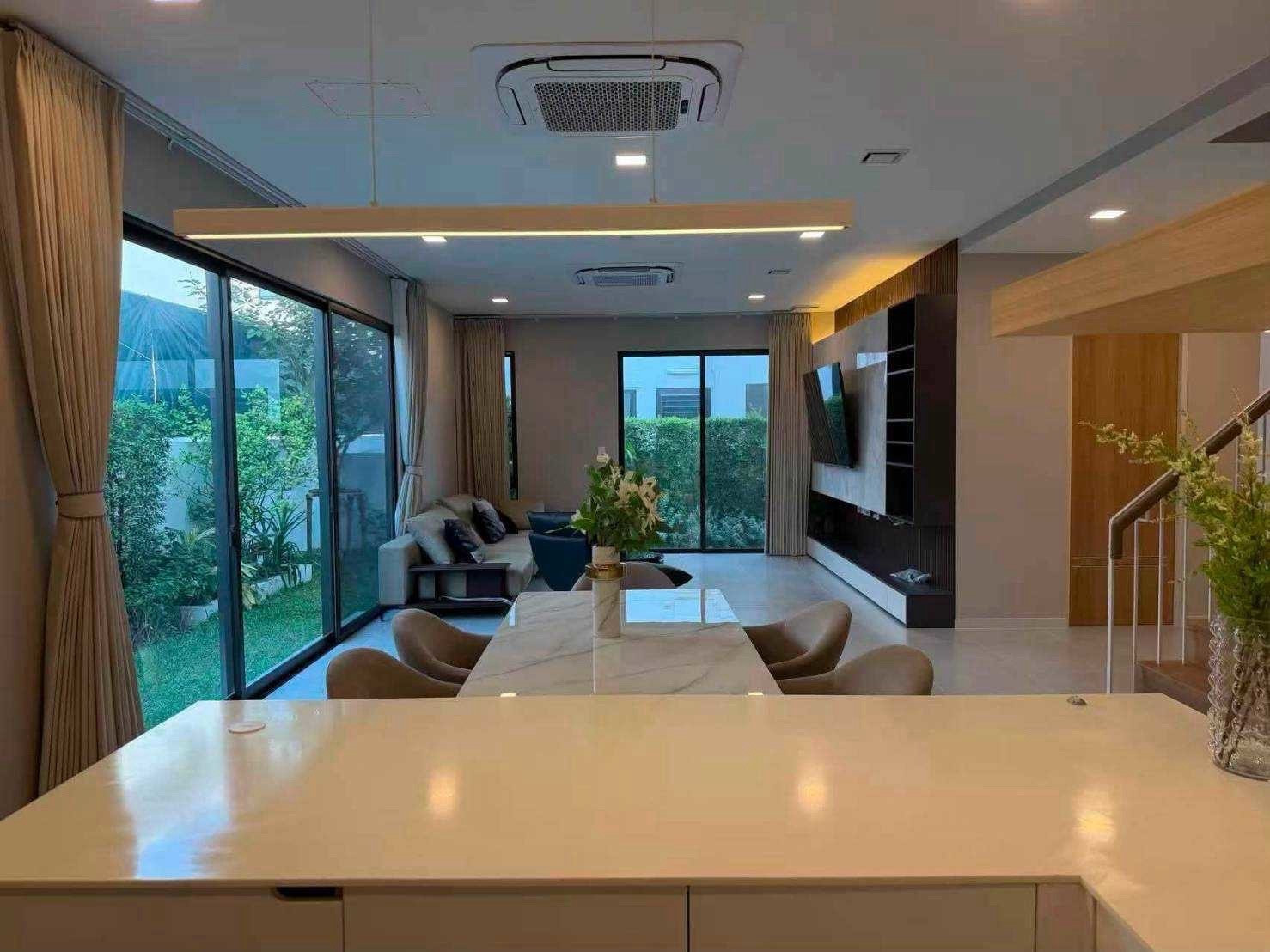 ให้เช่าบ้านเดี่ยวมัณฑนาบางนากม. 15 Luxury✨🍃🧸曼达纳邦纳15公里处豪华独立式住宅出租。 – รูปที่ 4