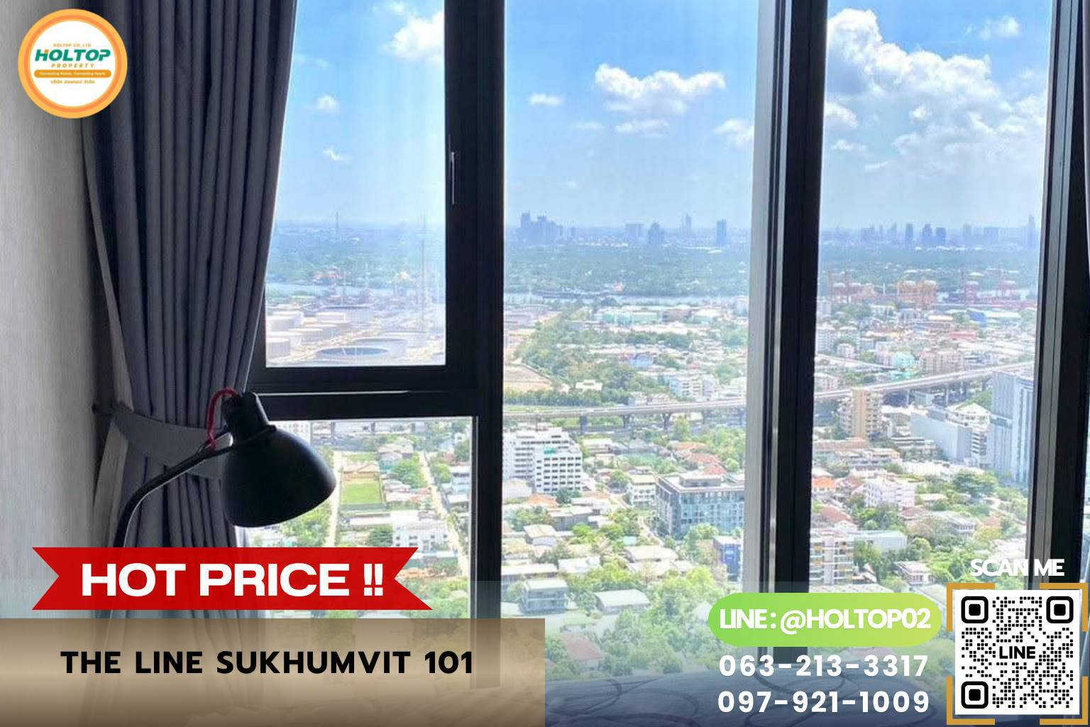 #L1164 ให้เช่าคอนโด THE LINE Sukhumvit 101 #L1164 ให้เช่าคอนโด THE LINE Sukhumvit 101